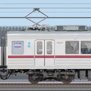東武10030型モハ12447（リニューアル車）2025年撮影