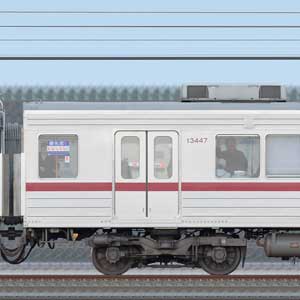 東武10030型モハ13447（リニューアル車）2025年撮影