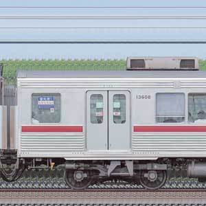 東武10000型モハ13608（リニューアル車）