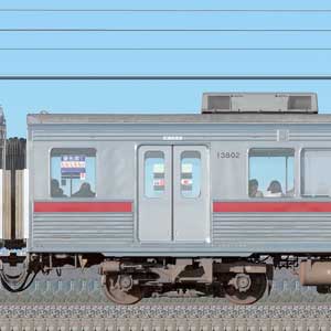 東武10000型モハ13802（リニューアル車）