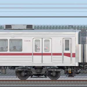 東武10030型クハ14436（リニューアル車）2025年撮影