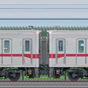 東武10030型(リニューアル車)11436編成+11447編成(海側)