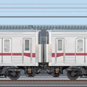 東武10030型モハ13447（リニューアル車）2025年撮影の側面写真