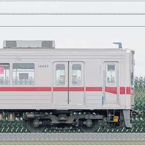 東武10030型クハ14443（リニューアル車）