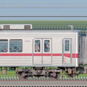 東武10030型クハ14451