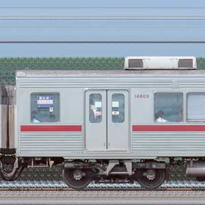 東武10000型サハ14609（リニューアル車）