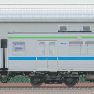 東武10030型サハ14636
