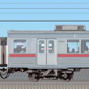 東武10000型サハ15802（リニューアル車）