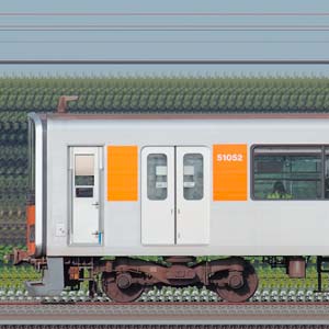 東武50050型51052編成(海側)