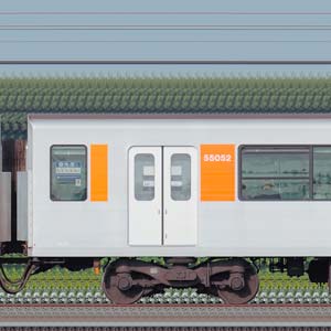 東武50050型モハ55052（2021年）