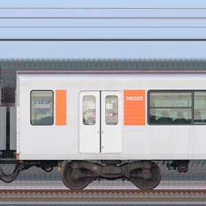 東武50050型サハ56055（2025年）