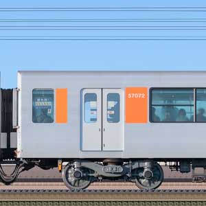 東武50070型サハ57070形（T3）