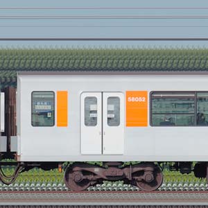 東武50050型モハ58052（2021年）