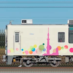 東武634型「スカイツリートレイン」（山側）