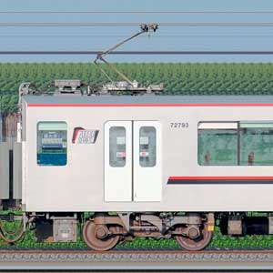 東武70090型「THライナー」モハ72793