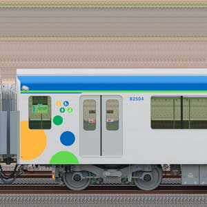 東武80000系モハ82504「たのしーと」