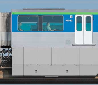 東京モノレール10000形10082