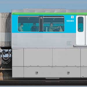 東京モノレール10000形10085