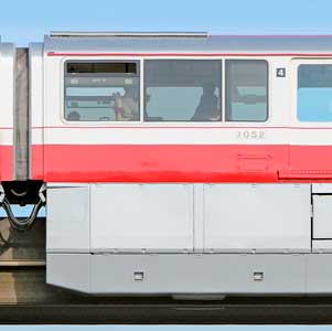 東京モノレール1000形「500形復刻塗装」1052