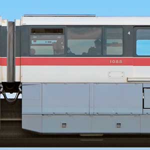東京モノレール1000形1088（初代塗装）