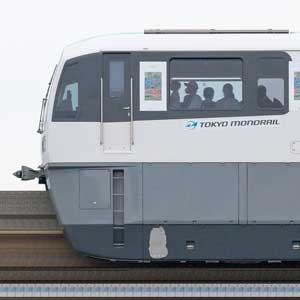 東京モノレール2000形2031編成「ヘラルボニー」ラッピング（山側）