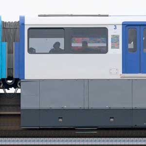 東京モノレール2000形2033「ヘラルボニー」ラッピング