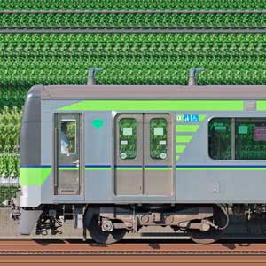 東京都交通局 新宿線 10-300形6次車10-660編成（海側）