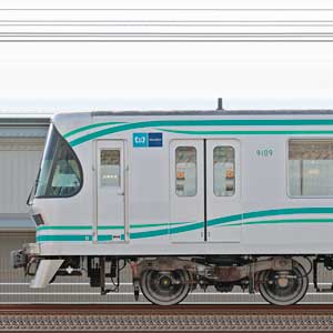 東京メトロ9000系リニューアル車9109編成（王子検車区第09編成／山側）