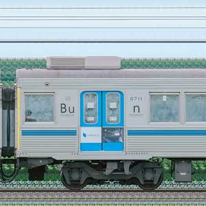 東急8500系「Bunkamura号」デハ0711