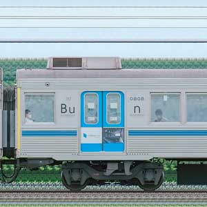 東急8500系「Bunkamura号」デハ0808
