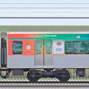 東急2020系「SDGsトレイン 美しい時代へ号」サハ2450