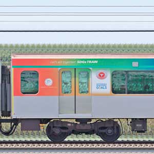 東急2020系「SDGsトレイン 美しい時代へ号」サハ2750