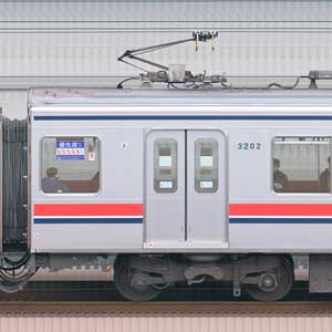 東急3000系デハ3202