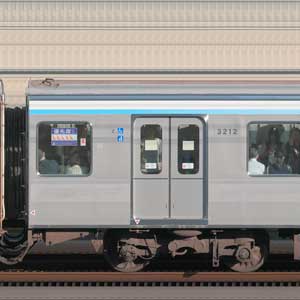 東急3000系デハ3212（リニューアル車）