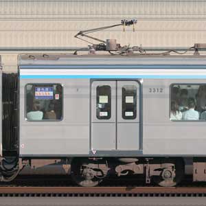 東急3000系デハ3312（リニューアル車）