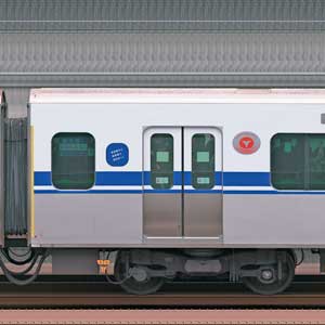 東急3020系サハ3523「新幹線デザインラッピングトレイン」