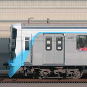 東急3000系リニュアル車3112編成(海側)