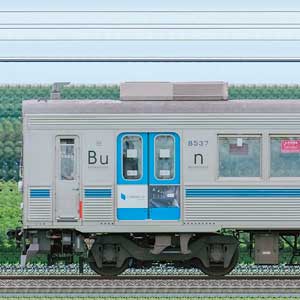 東急8500系8637編成「Bunkamura号」（海側）