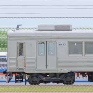その他 yuppppppppy88 グリーンマックス】東急電鉄8500系（ありがとう8637編成）2022年