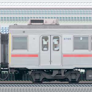 東急8500系デハ8789