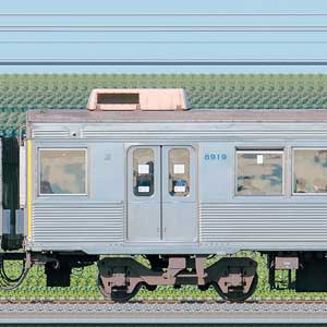 東急8500系サハ8919