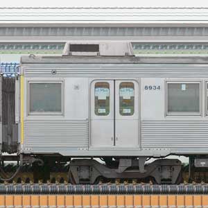 東急8500系サハ8934