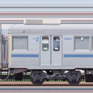 東急電鉄8500系動態保存車サハ8980