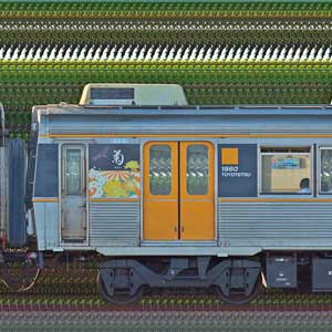 豊橋鉄道1800系モ1860