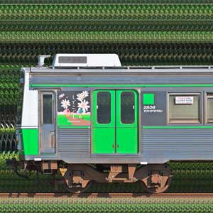 豊橋鉄道1800系1806編成「しでこぶし号」（逆側）