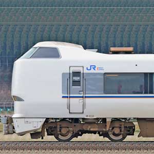 JR西日本 金沢総合車両所 681系2000番台N02編成（2位側）