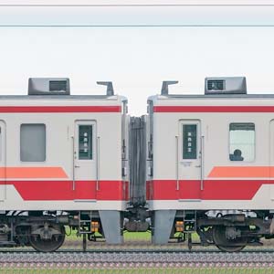  6050型6050系 6157編成＋61101編成（山側） 